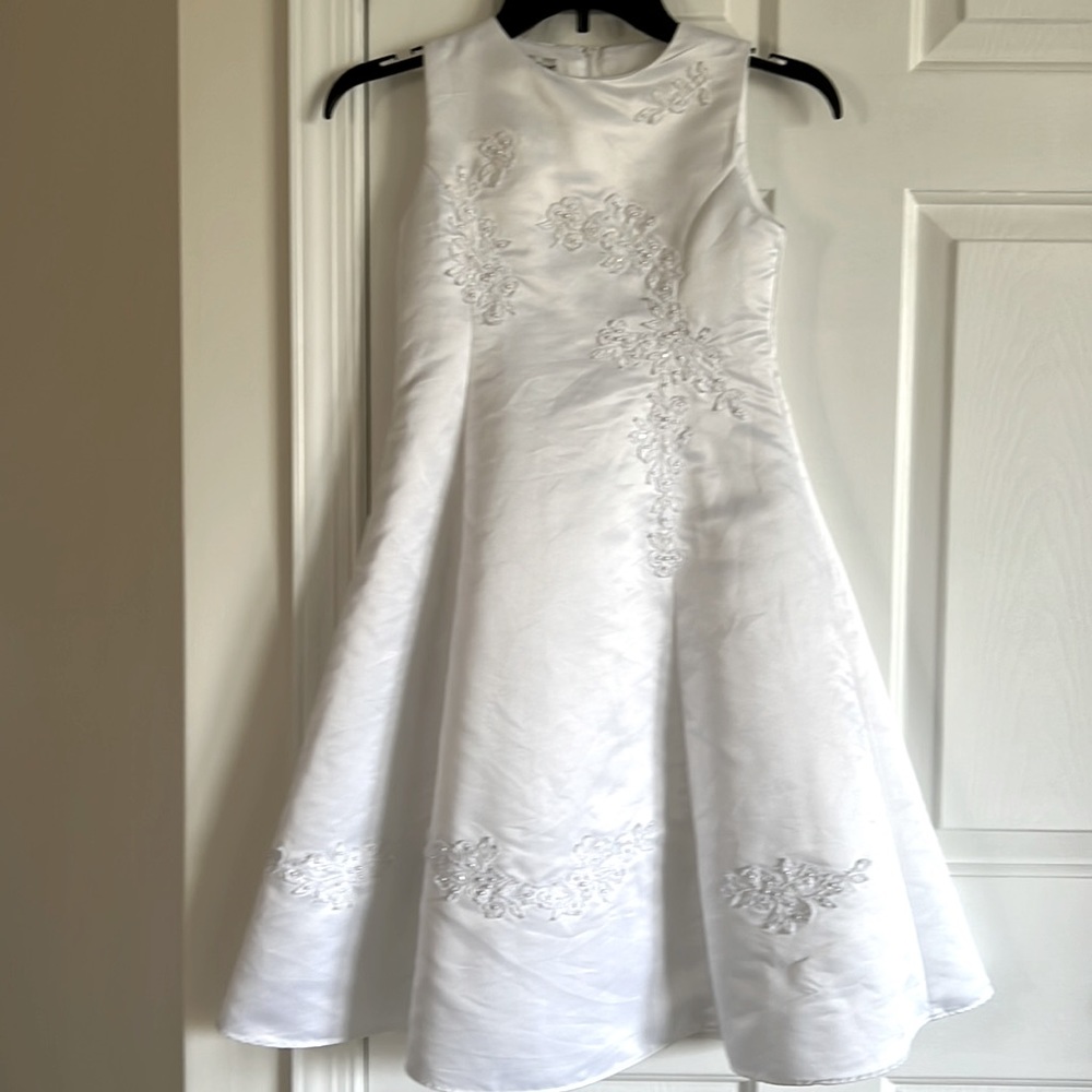 Lauren Madison White Girl Dress